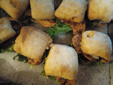 closed chicken sandwiches