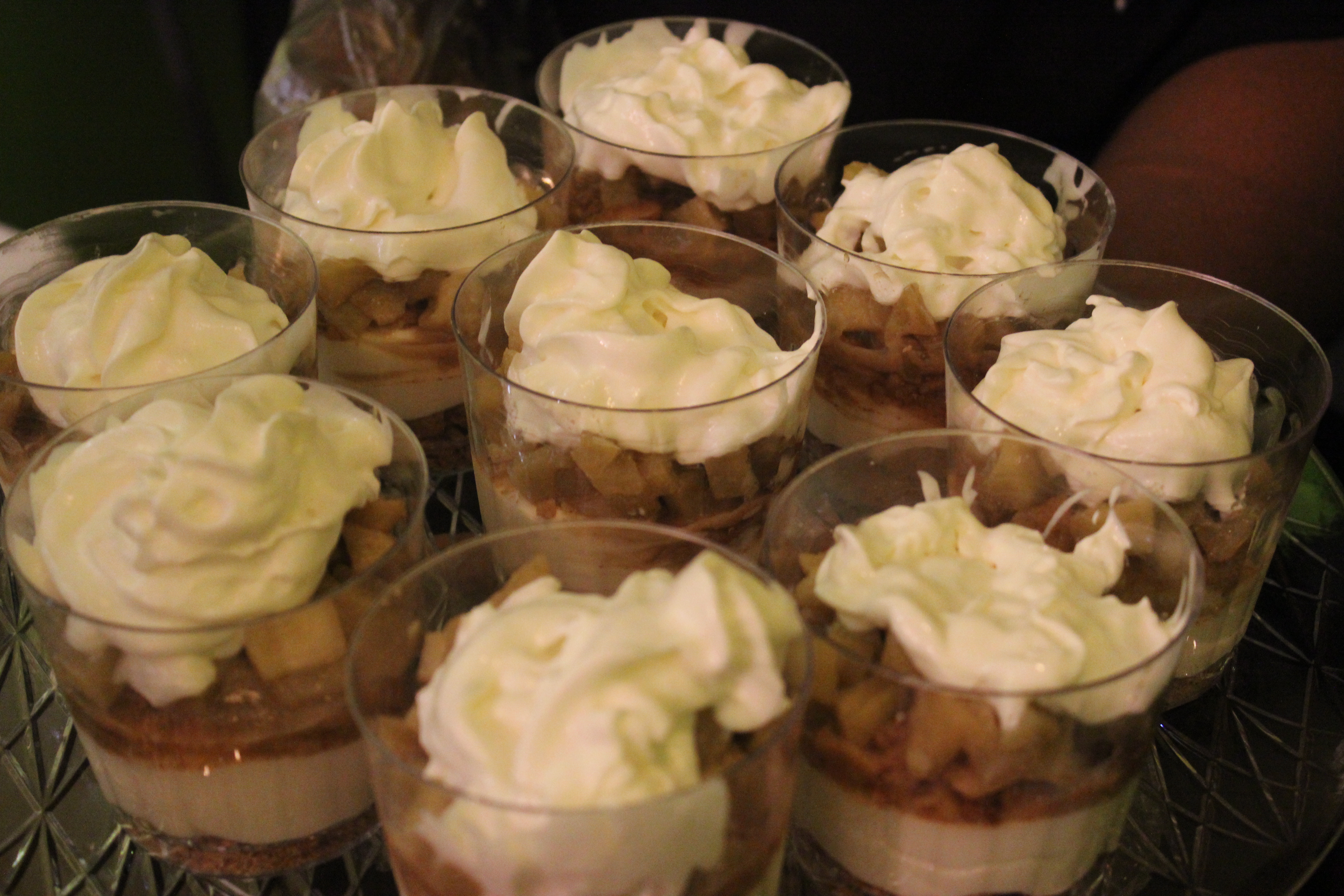 No Bake Caramel Apple Cheesecake